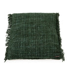 Kussenhoes 60x60 cm bosgroen katoen