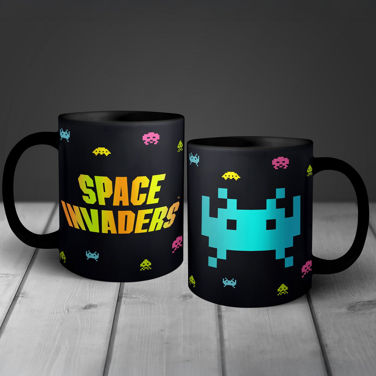Space Invaders - Pouch (metallic finish)