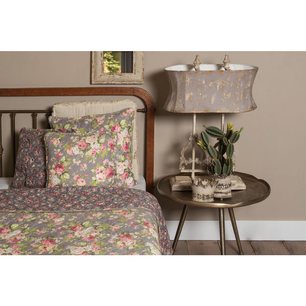 Cushion Cover 40x40 cm Grey Green Polyester Decorative Cushion Cover