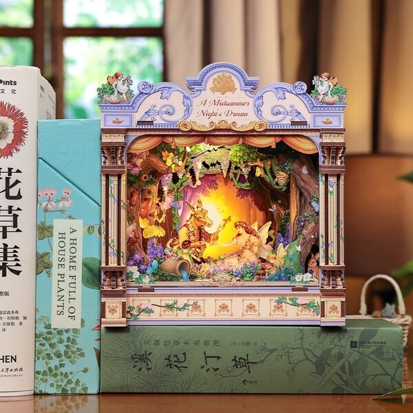 Cutebee, 3D DIY Dollhouse, A Midsummer Night's Dream, TTKA201, 15.5x12.4x16.1cm