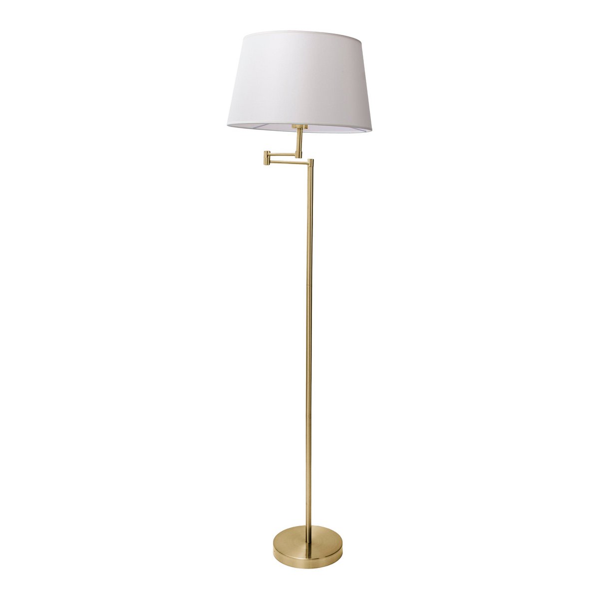 Floor Lamp Bologna Height 158 Cm Metal Matt Brass E27