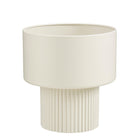 Indoor Flower Pot Lux Broken White