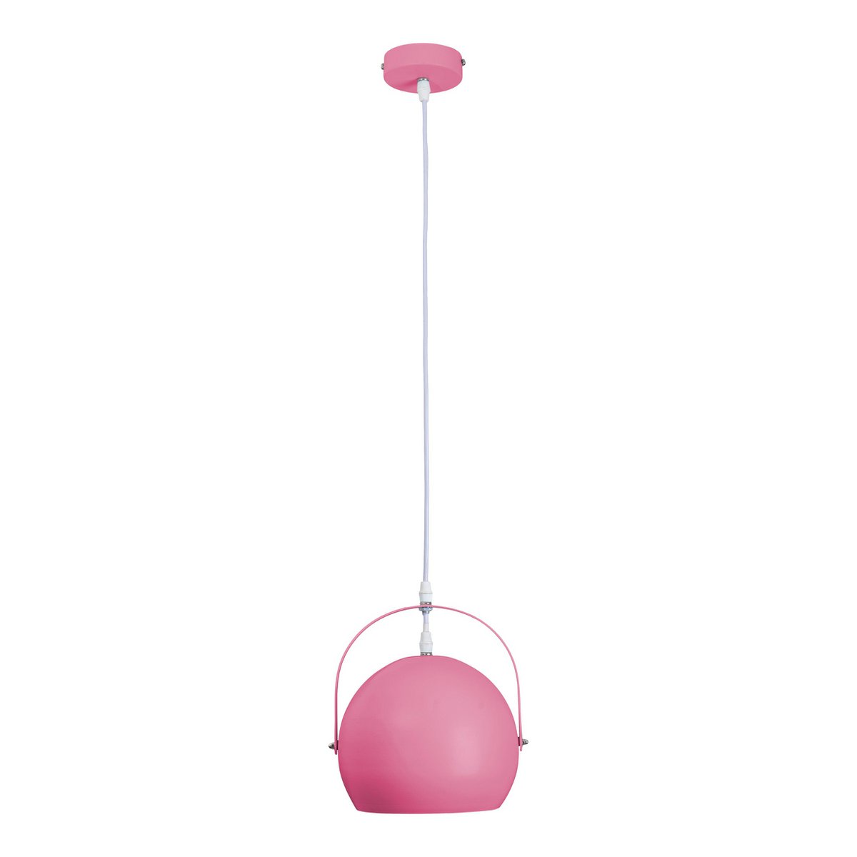 Hanglamp Colorado roze metaal Ø 25 cm