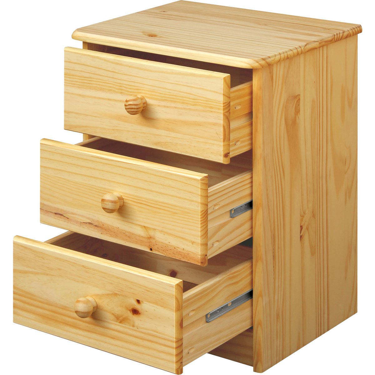 Dressoir massief grenenhout 3 lades