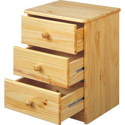 Dressoir massief grenenhout 3 lades