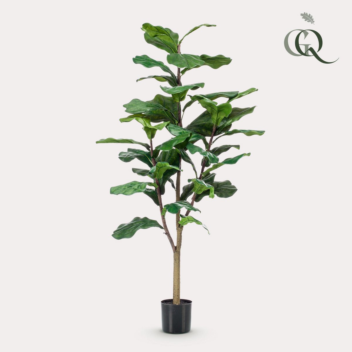 Kunstplant Ficus Lyrata 120 cm groen