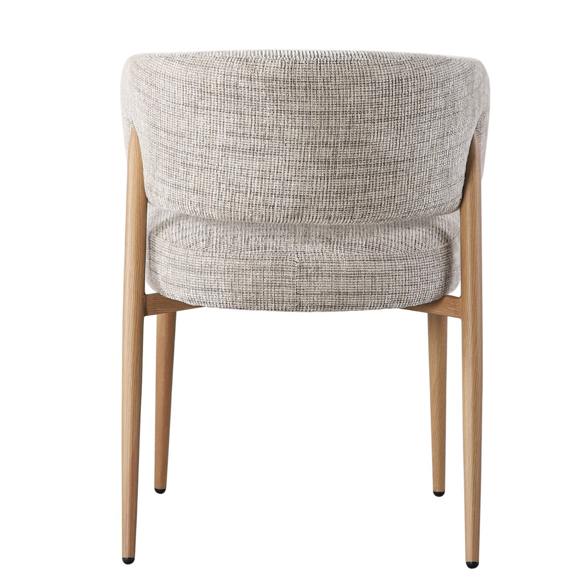 Eetkamerstoel Fuji Okura set van 2 beige 55x56,5x79 cm