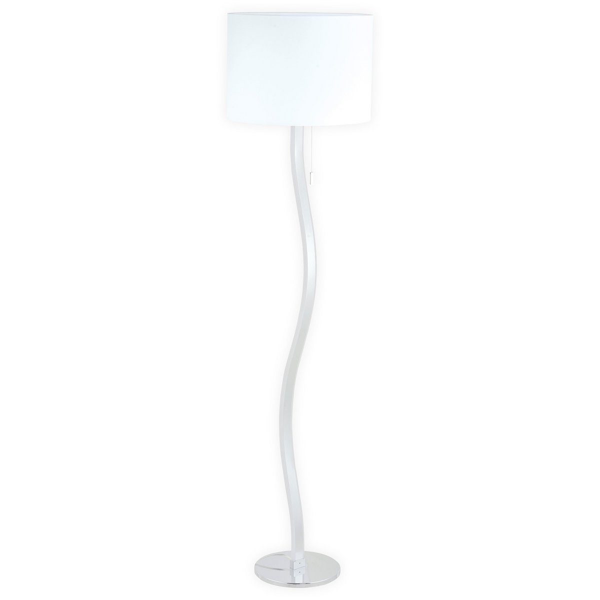 Aurelia LED Vloerlamp Wit Met Ingebouwde LEDs 163 cm