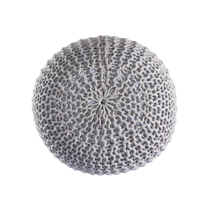 Pouf buiten Ø55x37 cm gerecycled plastic