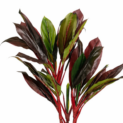 Kunstplant Cordyline rood 90 cm