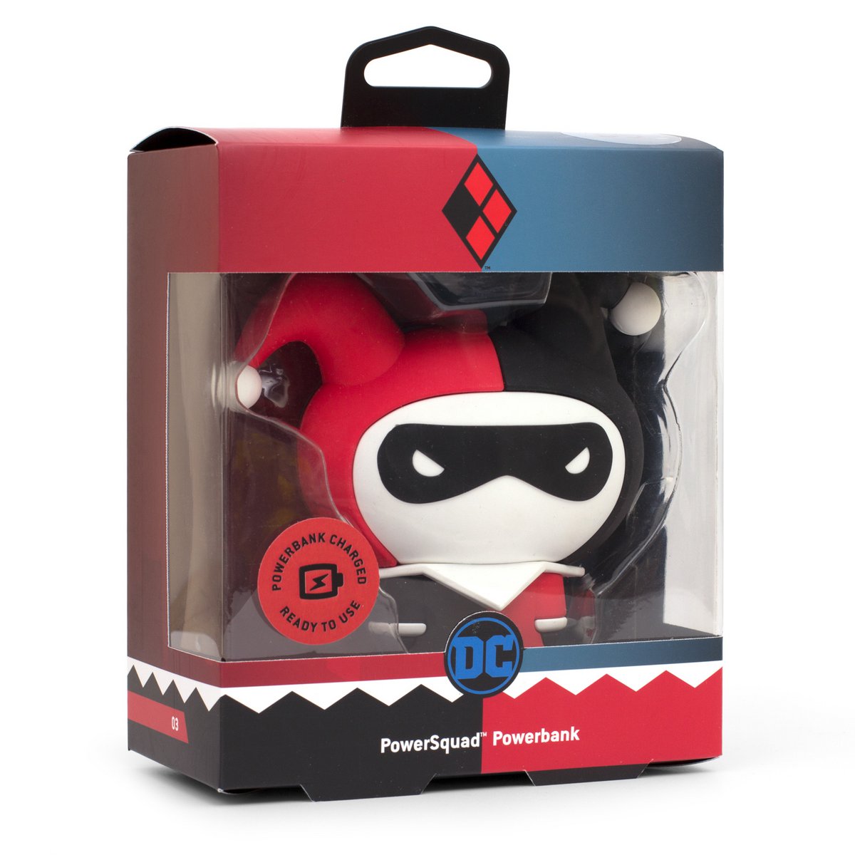 PowerSquad - Power Bank DC "Harley Quinn" - DC Comics