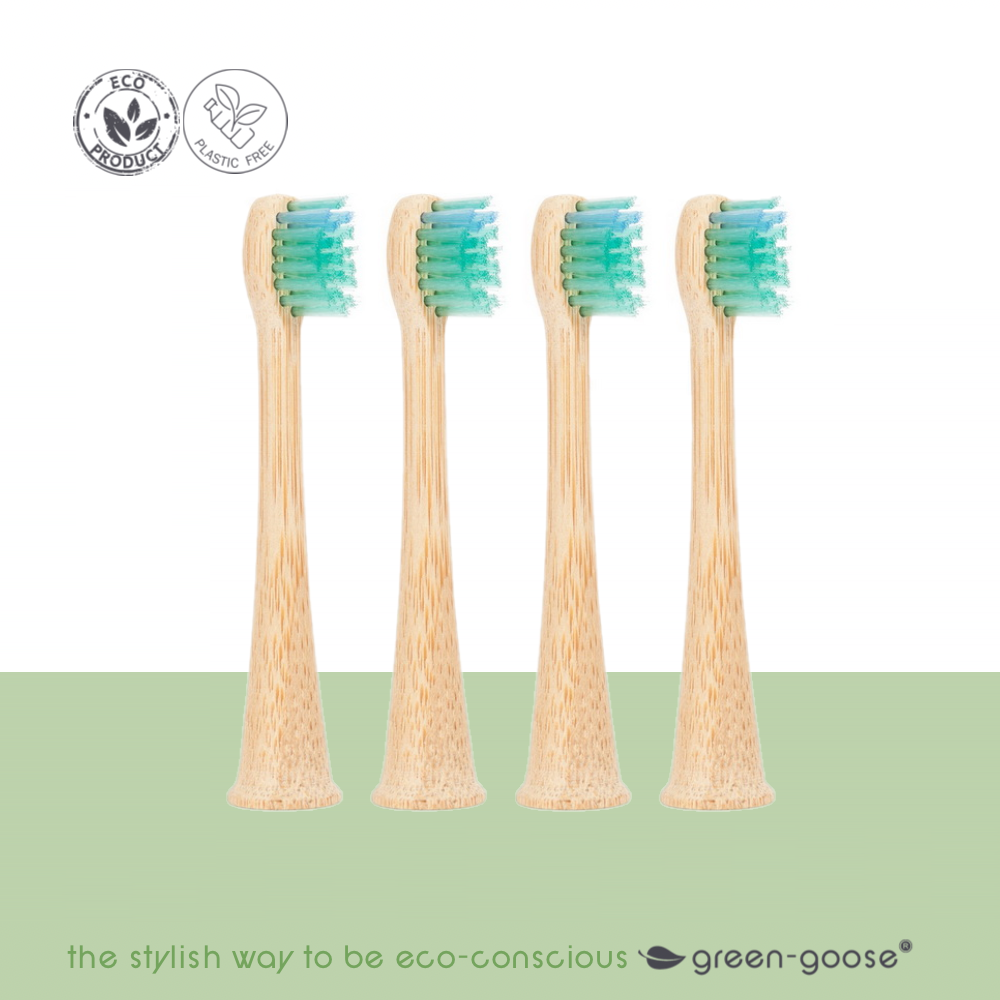 green-goose Sonicare opzetborstels kinderen 4 stuks groen
