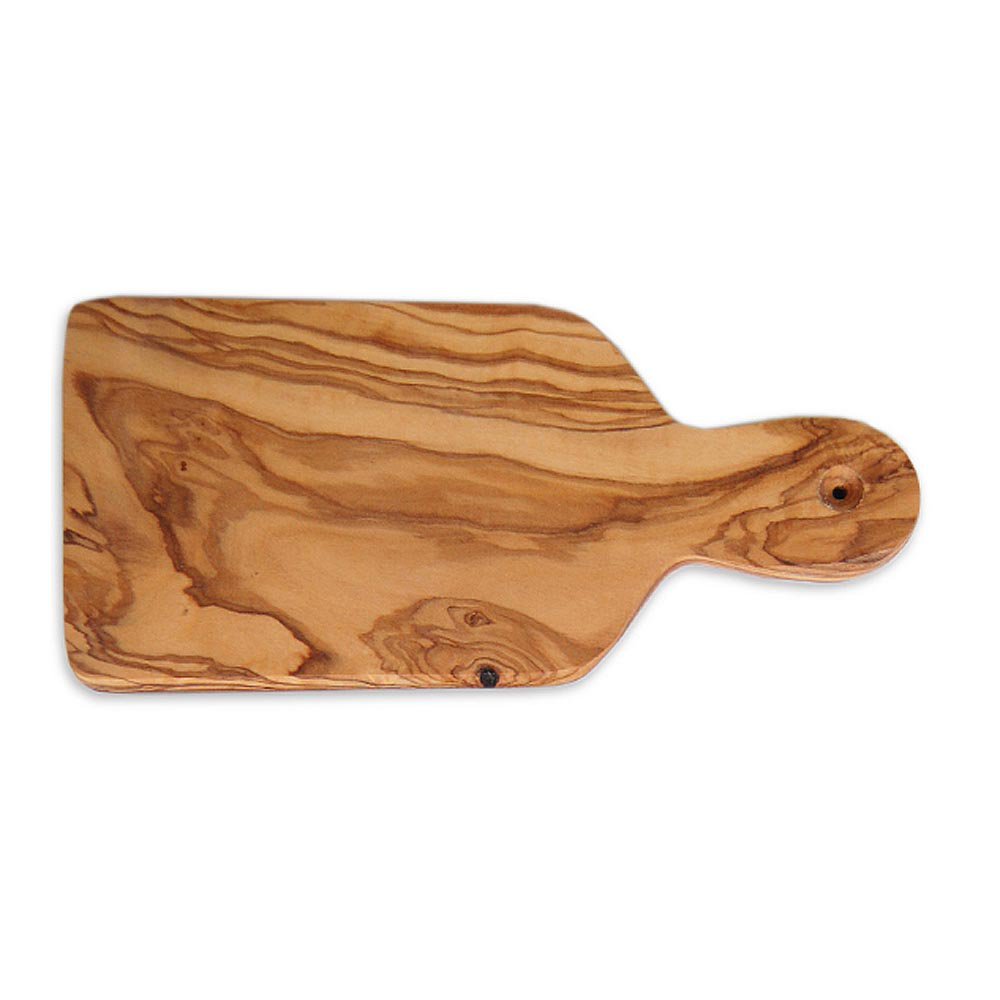 Kruidenplank olijfhout 23x10 cm met handvat
