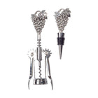 Shooting plug and silver raisin bottle stopper