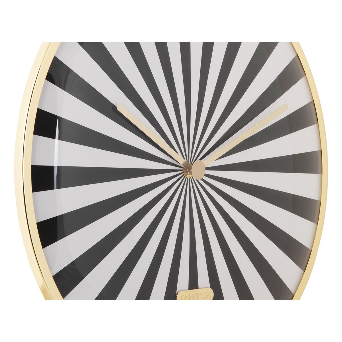 Wandklok Candy Swirl Dome