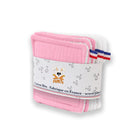 Washable cotton washable white and pink cotton
