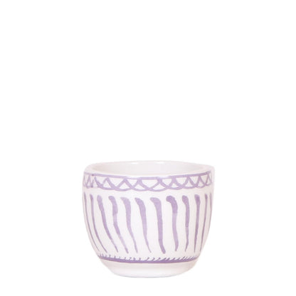 Ceramic Granada Decorative Pot - Lilac, Ø6 cm