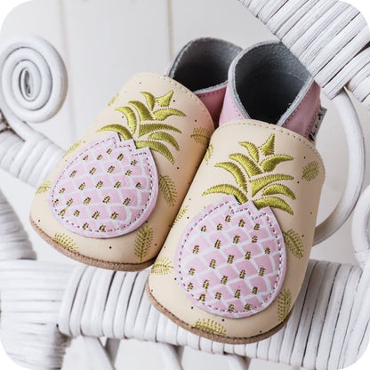 Babyslofjes leer ananas zacht