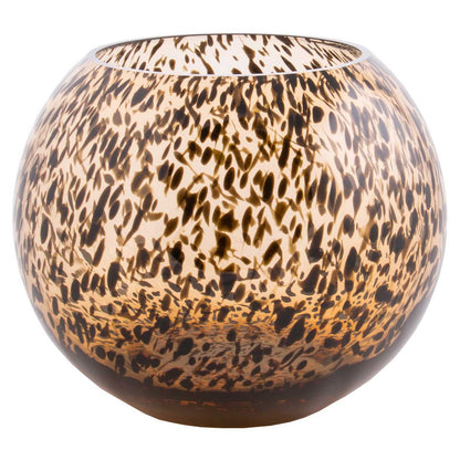 Vaas Zambazi Chit mondgeblazen glas cheetah print