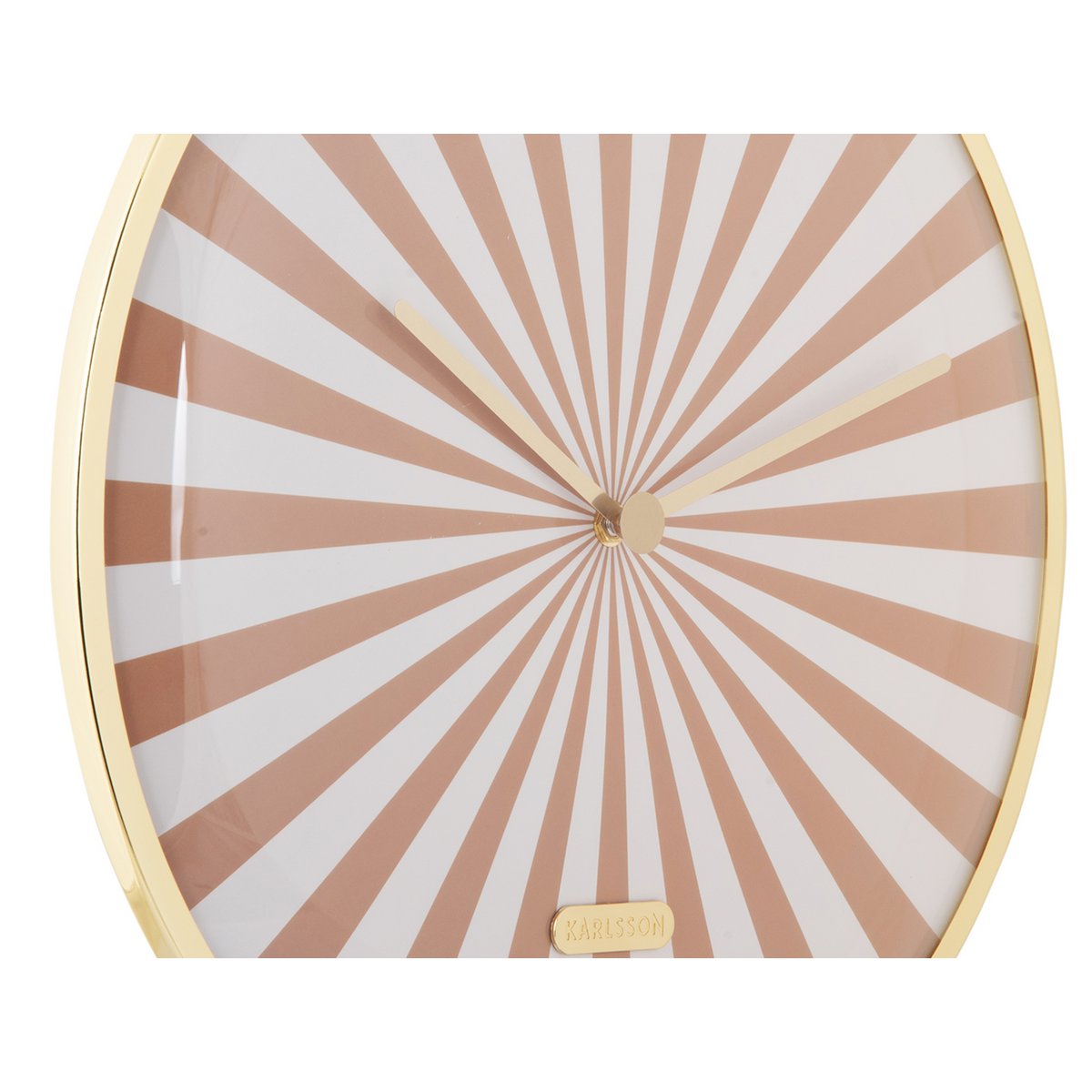 Wandklok 40 cm swirl
