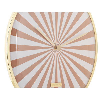 Wandklok 40 cm swirl