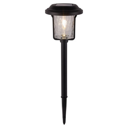 Decoratieve aardespit 54,7 cm metaal glas zwart