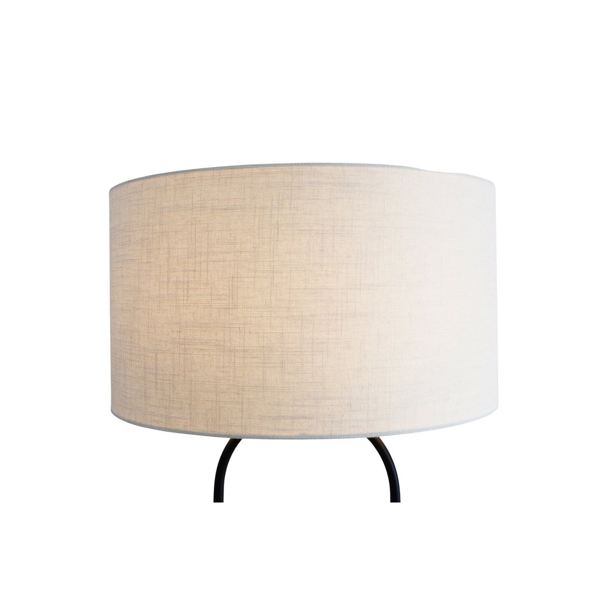 Vloerlamp drijfhout naturel/wit 155 cm met plantenmand