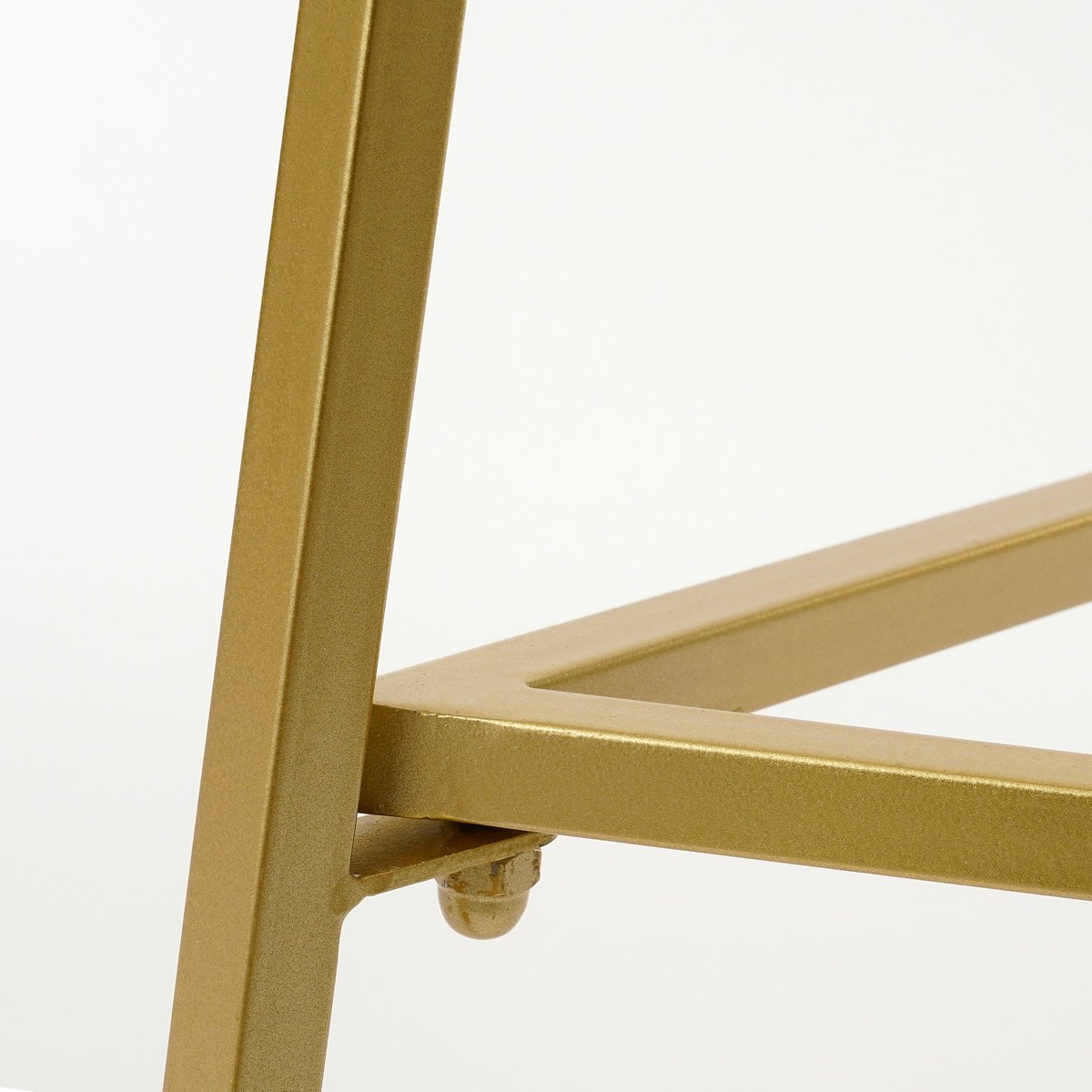 Plantentafel 120x35 cm goud ijzer