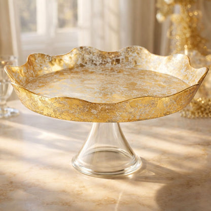 Gouden kanten cakebotel