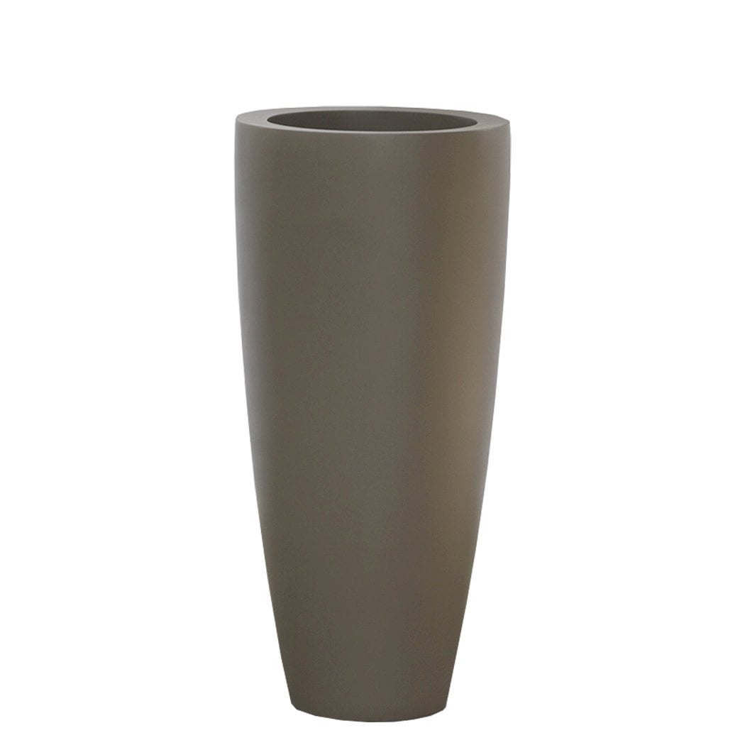 Plantenpot Kentucky 80x37 cm taupe fiberstone