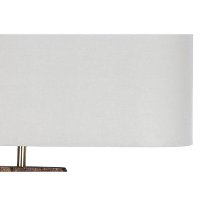 Vloerlamp acacia linnen naturel 171 cm