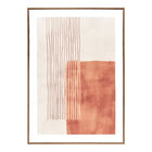 Mina Canvas Print, canvas, beige/brown, No.1, 50x70 cm