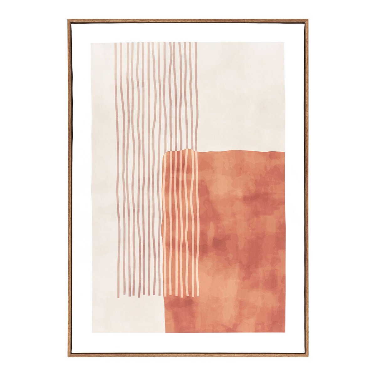 Mina Canvas Print, canvas, beige/brown, No.1, 50x70 cm