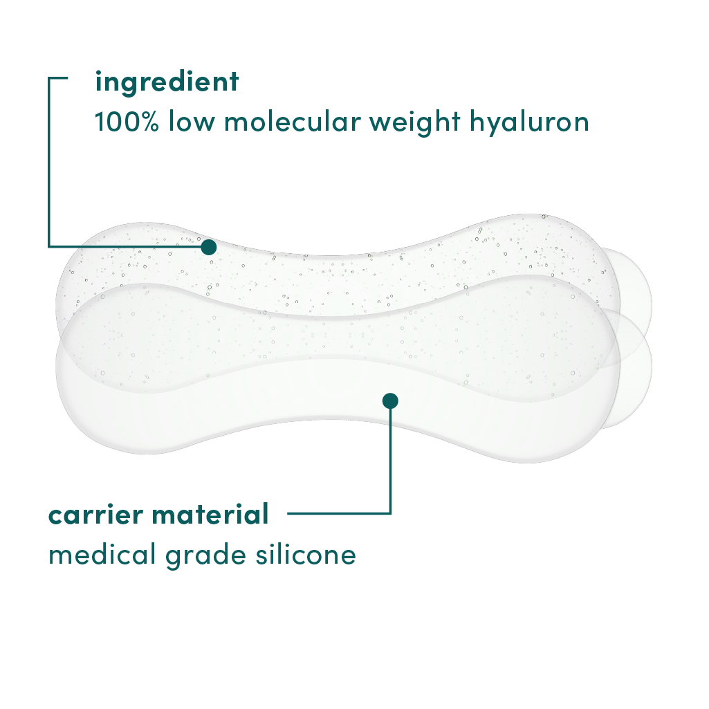 Apricot mond pads met hyaluron