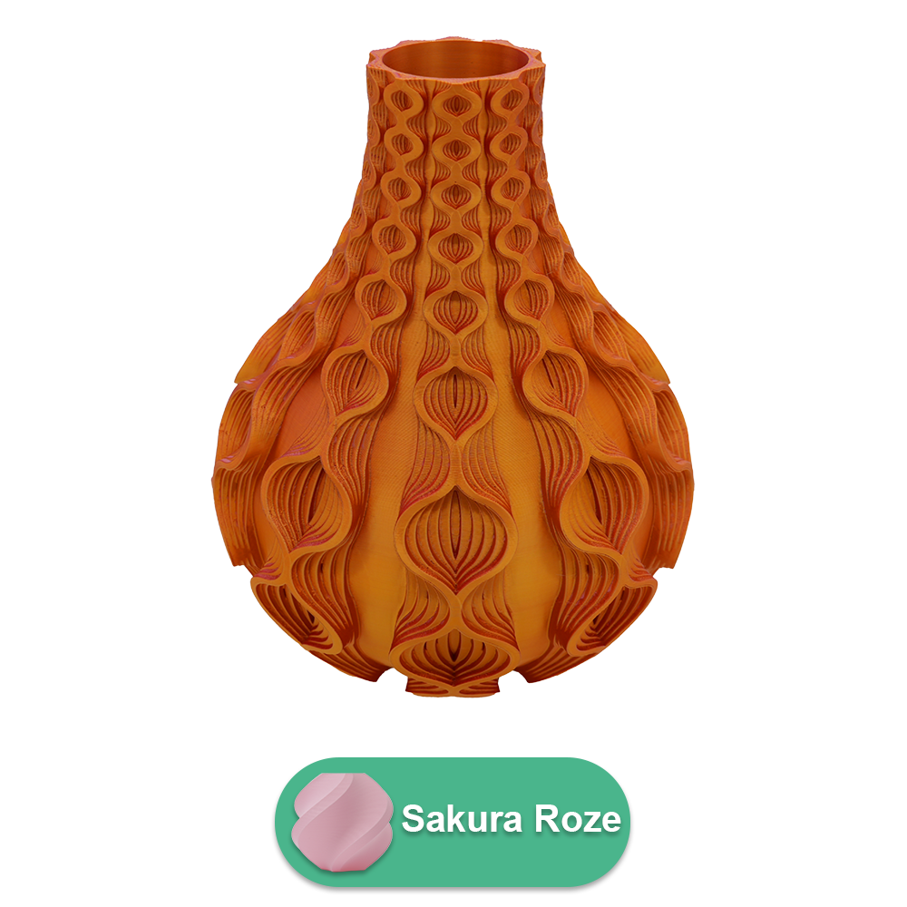 3D vaas Coral PLA diverse maten