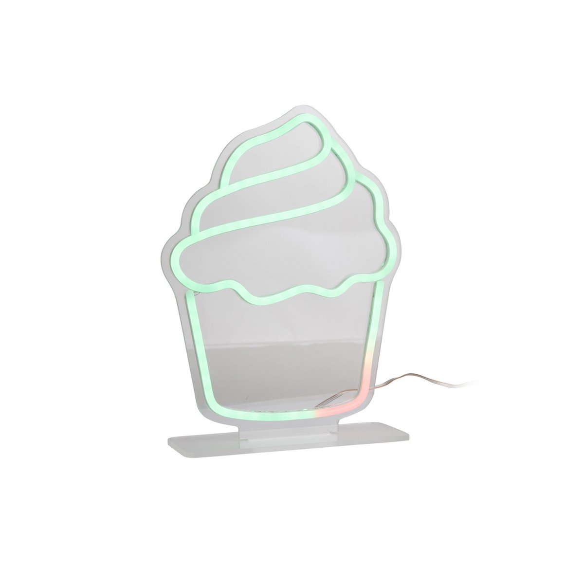 Neonlicht cupcake kleur veranderend