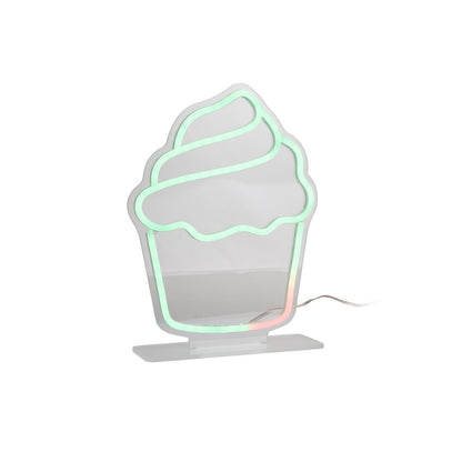 Neonlicht cupcake kleur veranderend