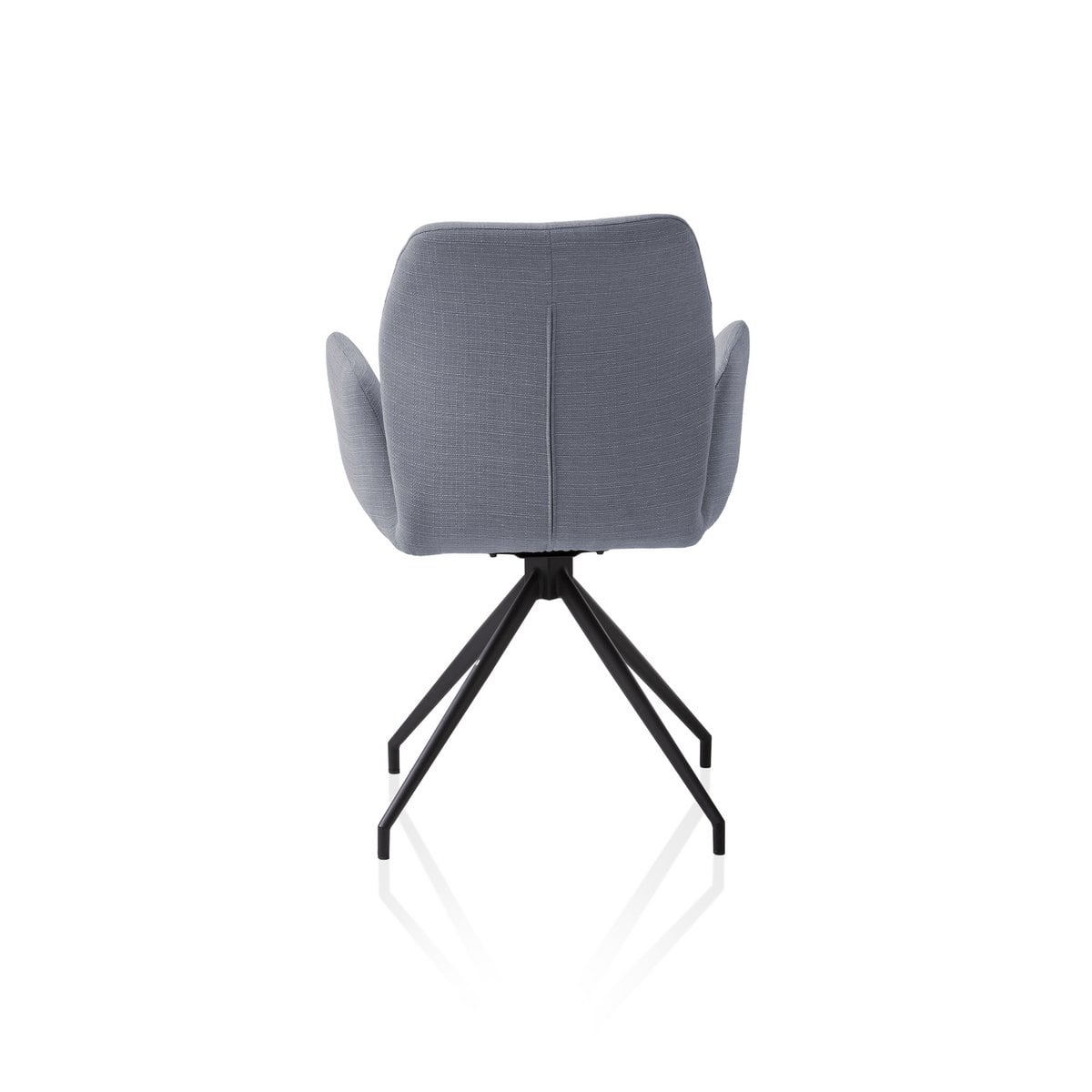 Fauteuil draaibaar donkergrijs