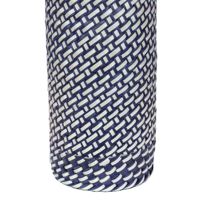 Tafellamp 29 cm zwart wit LED oplaadbaar