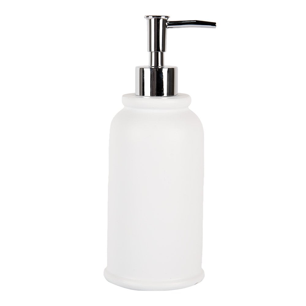 Soap Dispenser 350 ml White Plastic Soap Pump
