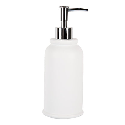 Soap Dispenser 350 ml White Plastic Soap Pump