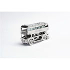 3D metalen bouwpakket dubbeldekker 9x3x5,2 cm