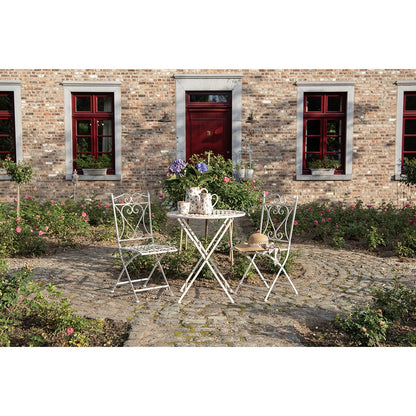 Decoratie Kan 21x15x23 cm Beige Blauw Keramiek Bloemen Schenkkan