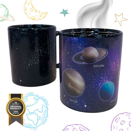 Mad Monkey - "Planets" color-changing mug