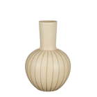 Holm Vase H42 Cm Diameter 28 Cm Ceramic Cream Decorative