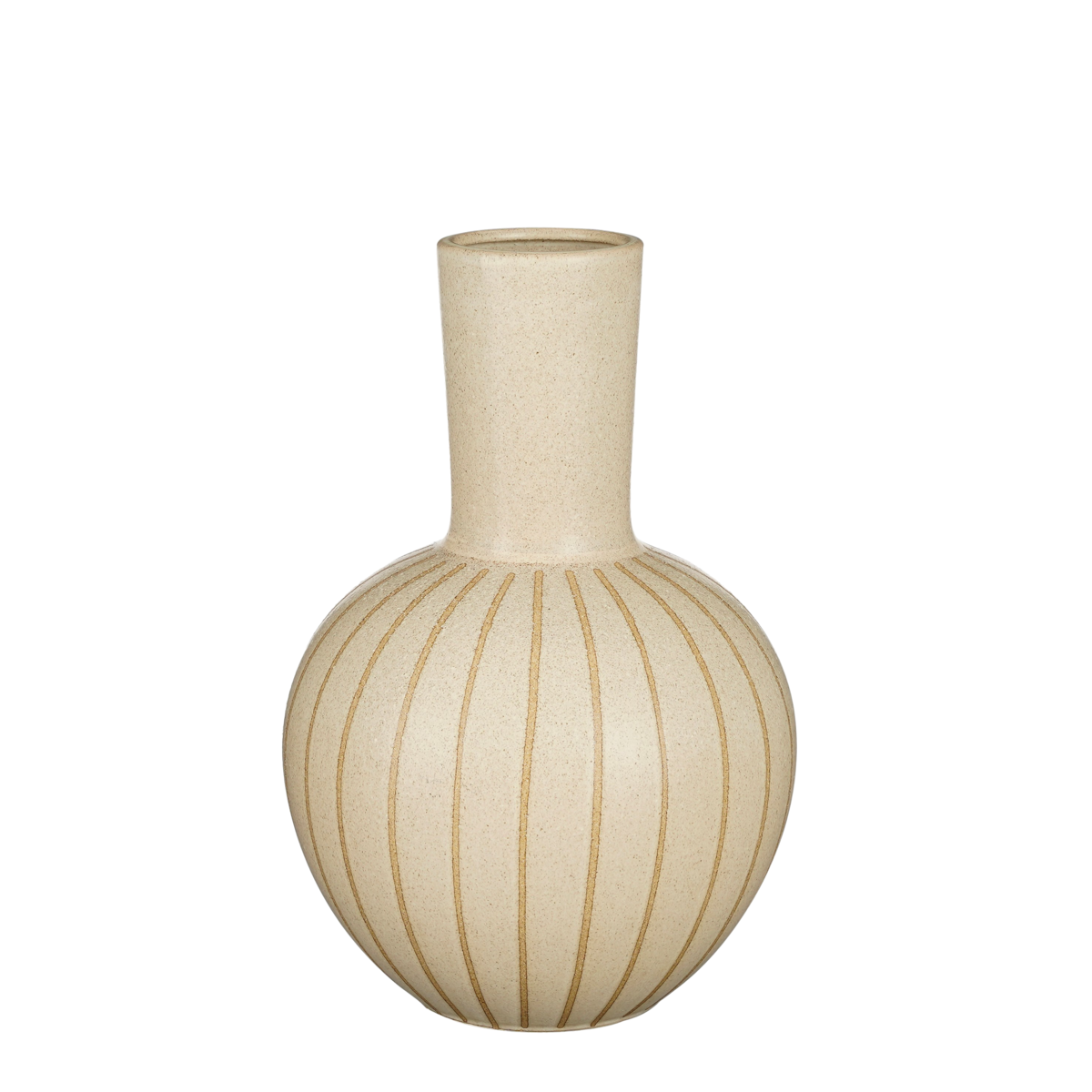 Vaas keramiek 42x28 cm crème