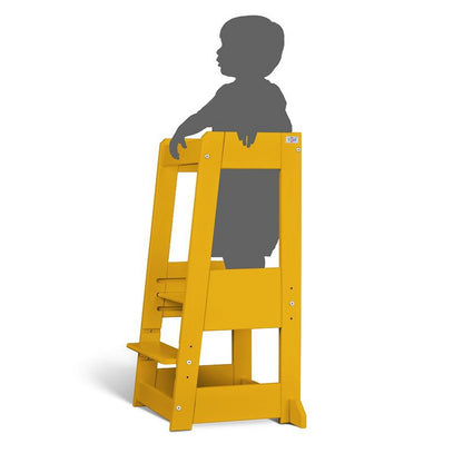 tiSsi® learning tower FELIX beech sunflower YELLOW