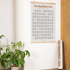 Krasposter 100 baby's eerste keren FR
