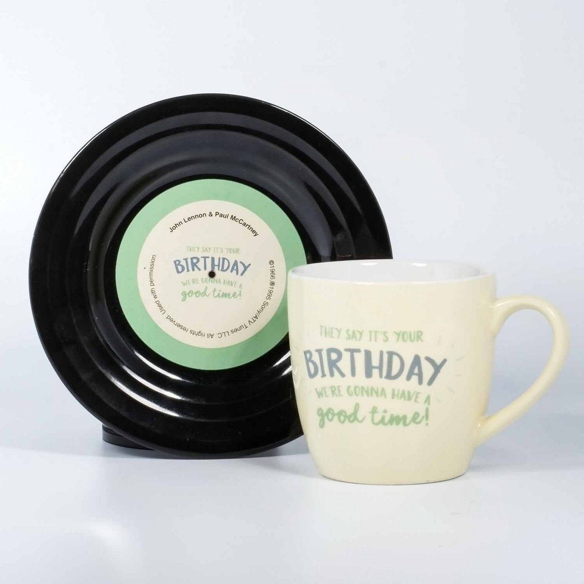 Mokkenset "Lyrical Mug" Verjaardag - Lennon & McCartney