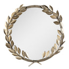 Mirror Ø 55 cm Gold-coloured iron Large mirror